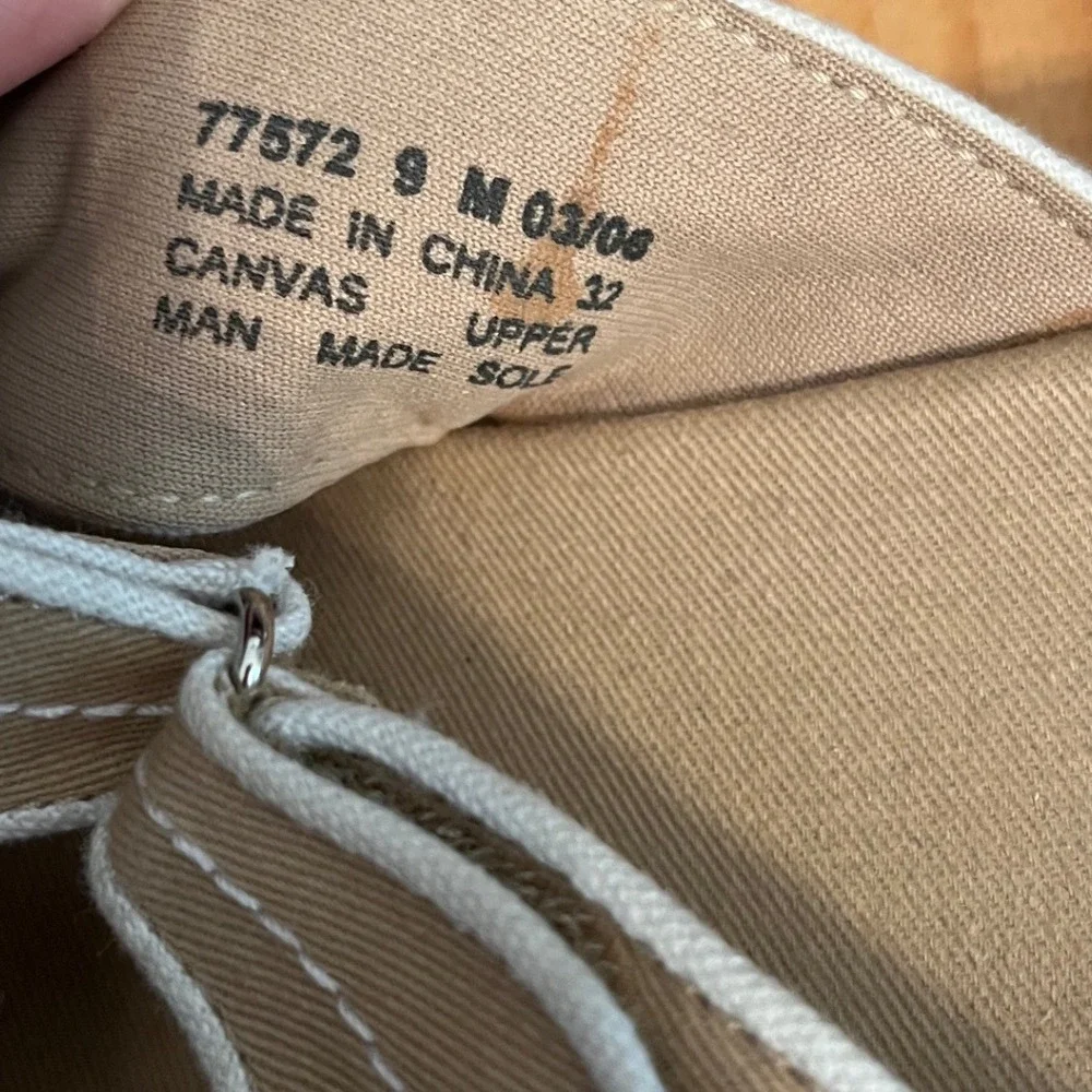 Clarks Tan Fabric Women's Slide Sandals‎ Size 9